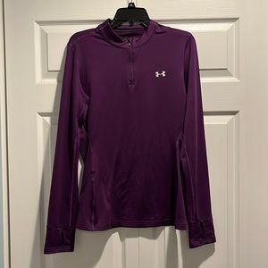 Under armour long sleeve fitted cold gear top